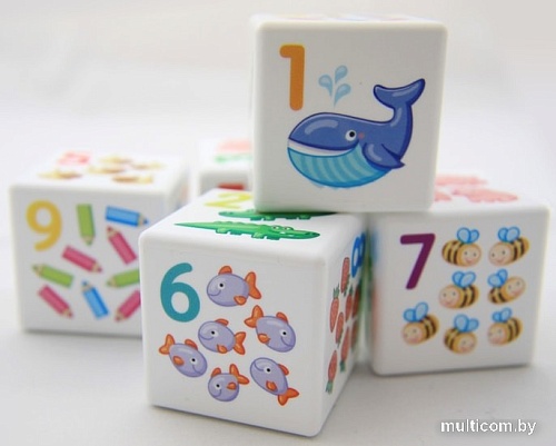 Кубики Десятое королевство Кубики для умников. Арифметика 00711