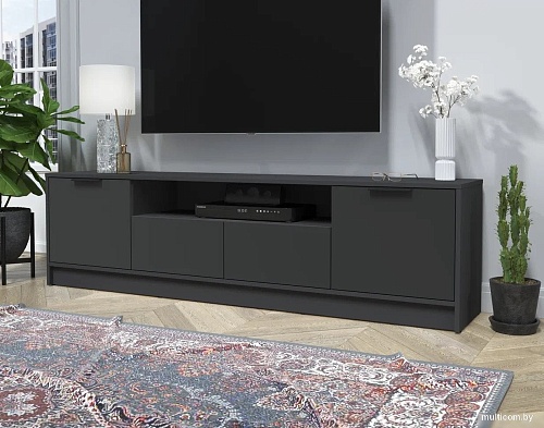 Тумба Интерлиния ТВ Концепт КТ-ТВ4-50 (антрацит/антрацит)