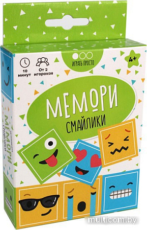 Настольная игра Muravey Games Мемори Смайлики