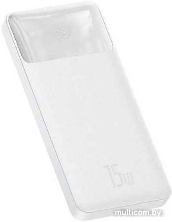 Внешний аккумулятор Baseus Bipow Digital Display PPDML-I02 10000mAh (белый)