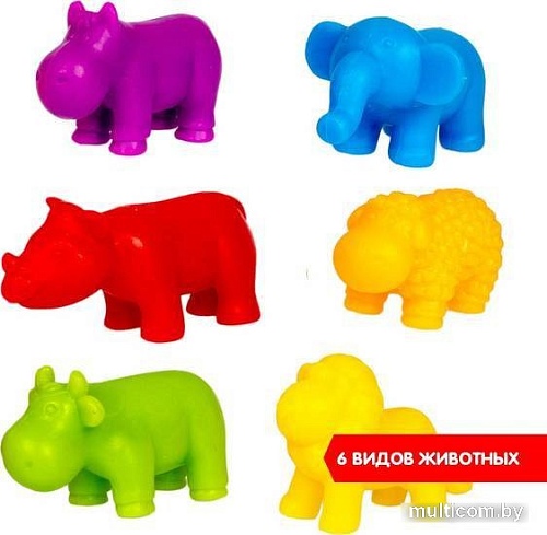 Развивающая игра Bondibon Счетный материал Животные ВВ5375