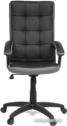 Кресло TetChair Trendy (иск. кожа/ткань, черный/серый)