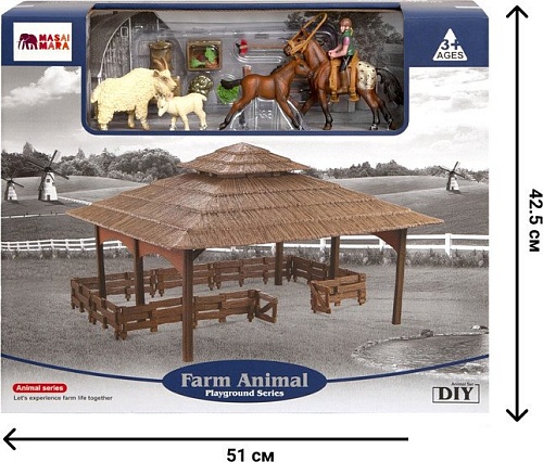 Игровой набор Masai Mara На ферме ММ205-045