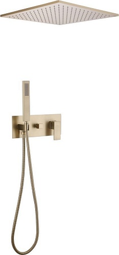 Душевая система Abber Daheim AF8221G (золото матовое)