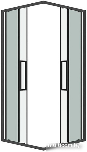 Душевой уголок Grossman Cosmo 80x80x195 300.K33.02.8080.42.00 (графит сатин/прозрачное стекло)