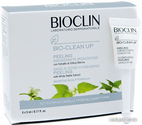 Крем Bioclin Bio-Clean Up для всех типов волос 6x5 мл