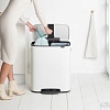 Brabantia Bo Pedal Bin 2 x 30 л (белый)