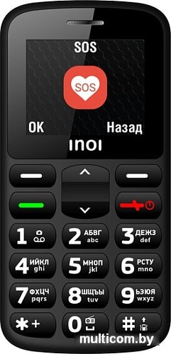 Мобильный телефон Inoi 117B (черный)