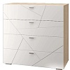 Комод MLK Скайлайн (дуб сонома светлый-белый шагрень)