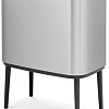 Brabantia Bo Touch Bin 3x11 л (стальной матовый с защитой)