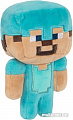 Классическая игрушка Minecraft Happy Explorer Diamond Steve Plush