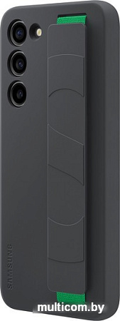 Чехол для телефона Samsung Silicone Grip Case S23+ (черный)