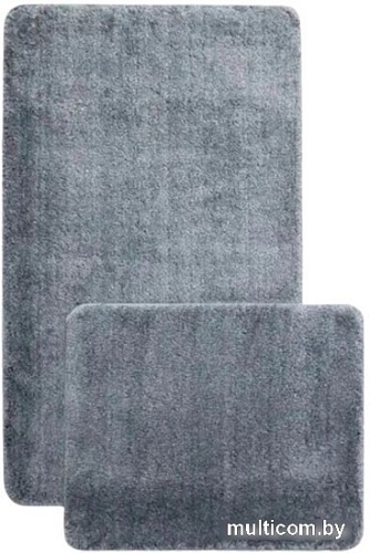Набор ковриков Gokyildiz Soft Micro DUZ-7039-DARK-GRAY