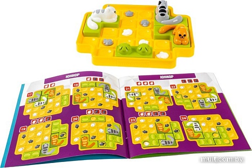 Развивающая игра Bondibon БондиЛогика Кошки-мышки. Охота играть ВВ5076