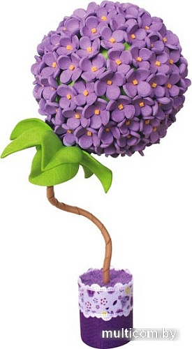 Набор для создания поделок/игрушек Волшебная мастерская Топиарий. Сирень ТП-03