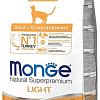 Сухой корм для кошек Monge Light Turkey 1.5 кг