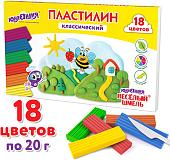 Пластилин Юнландия Веселый шмель 106432 (18 цв)