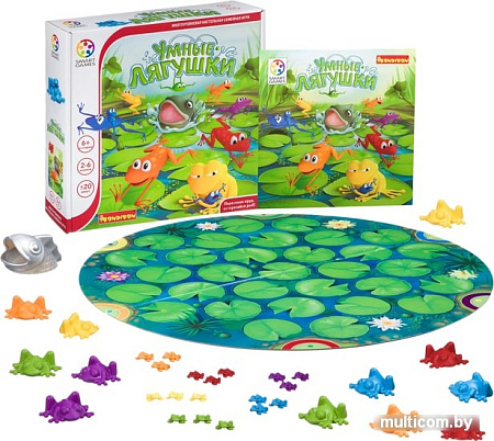 Настольная игра Bondibon Умные лягушки ВВ4733