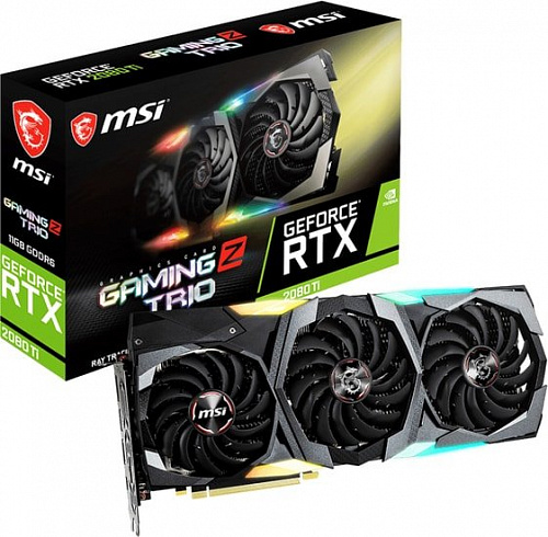Видеокарта MSI GeForce RTX 2080 Ti Gaming Z Trio 11GB GDDR6