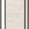 Стенка Millwood Neo Loft ML-1 Л (дуб белый Craft/металл черный)