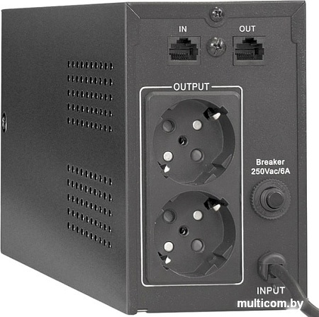 Источник бесперебойного питания ExeGate BNB-850.LED.AVR.EURO.RJ EP285475RUS