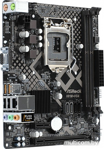 Материнская плата ASRock H81M-VG4 R4.0