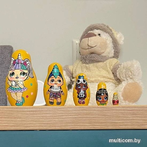 Развивающая игра Брестская Фабрика Сувениров Куклы LOL (набор 5 шт)