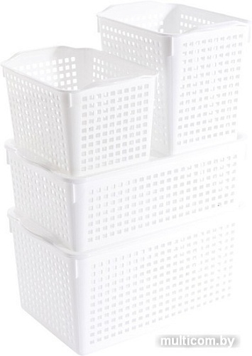 Корзина Violet Лофт 641006 (белый)