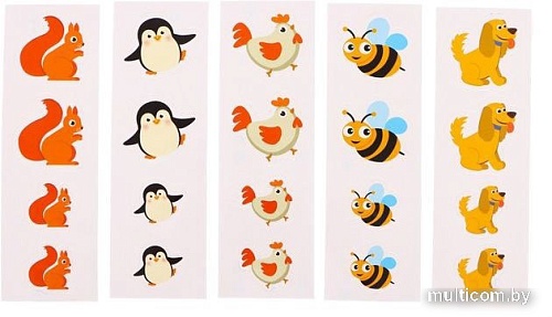 Мозаика/пазл Zabiaka Животные. Закончи ряд 5132203