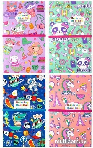 Набор для рисования Darvish Раскраска с карандашами DV-12972 (в ассортименте)