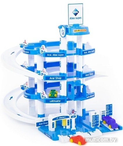 Элемент трека Полесье Паркинг Aral 4-уровневый 37879