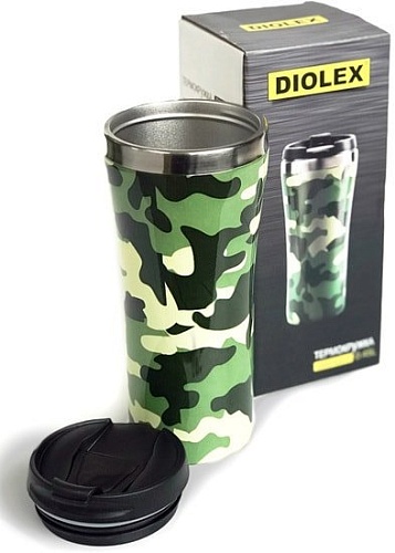 Термокружка Diolex DXM-450-3 0.45л (милитари)