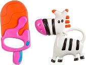 Погремушка Bondibon Baby You мороженое, зебра ВВ3116