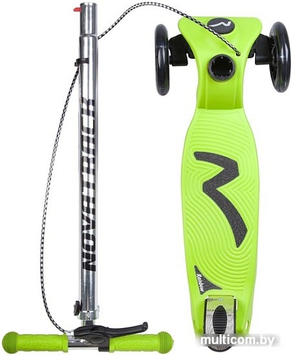 Самокат Novatrack Rainbow 120B.RAINBOW.GN8 (зеленый)