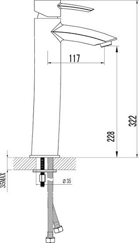 Смеситель Lemark ATLANTISS LM3209C