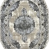 Ковер для жилой комнаты Bossan Rome D074A-GRI-BEJ-OVAL (2x2.9)