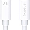 Кабель Baseus Superior Series 2 USB4 Full-Function Fast Charging Cable 240W USB Type-C - USB Type-C (1 м, белый)