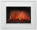 Портал Firelight Loft 30 (камень белый/белая эмаль)