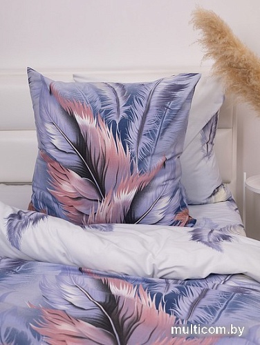 Постельное белье Миланика Прикосновение Семейный (поплин)