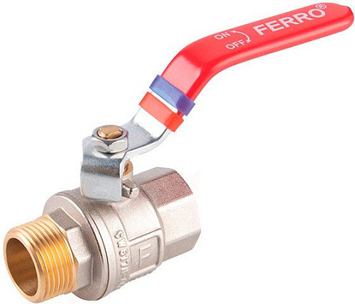 Запорная арматура Ferro F-Power HP-ВР 1/2&quot; KFP11 (рычаг)