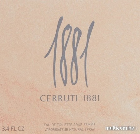 Cerruti 1881 Pour Femme EdT (100 мл)