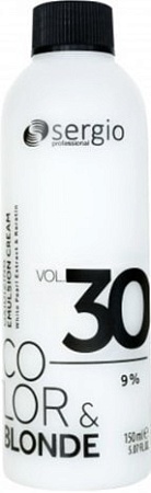 Окислитель Sergio Professional Color&Blonde 30 Vol. (9%) 150 мл