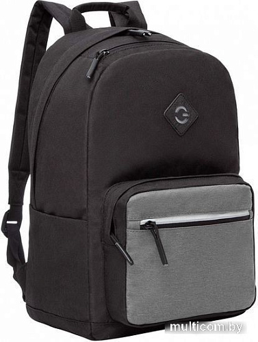 Городской рюкзак Grizzly RQL-218-2 (черный/серый)