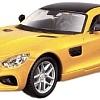 Легковой автомобиль Bburago Mercedes AMG GT 18-43065 (желтый)