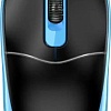Мышь Genius DX-111 USB-A (черный/синий)