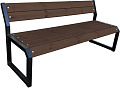 Скамейка M-Group Модерн 40 18190420 (без покрытия, 2м)