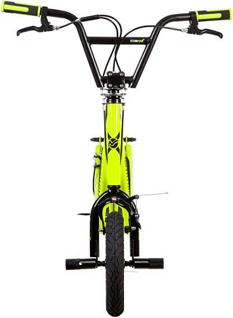 Самокат Novatrack Stamp N1 Extreme Line (зеленый)