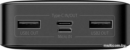 Внешний аккумулятор Baseus Bipow Digital Display 20000mAh (черный)