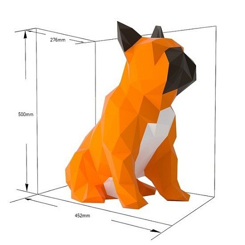 3Д-пазл Unicon Бульдог 7414481