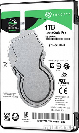 Жесткий диск Seagate Barracuda Pro 1TB ST1000LM049